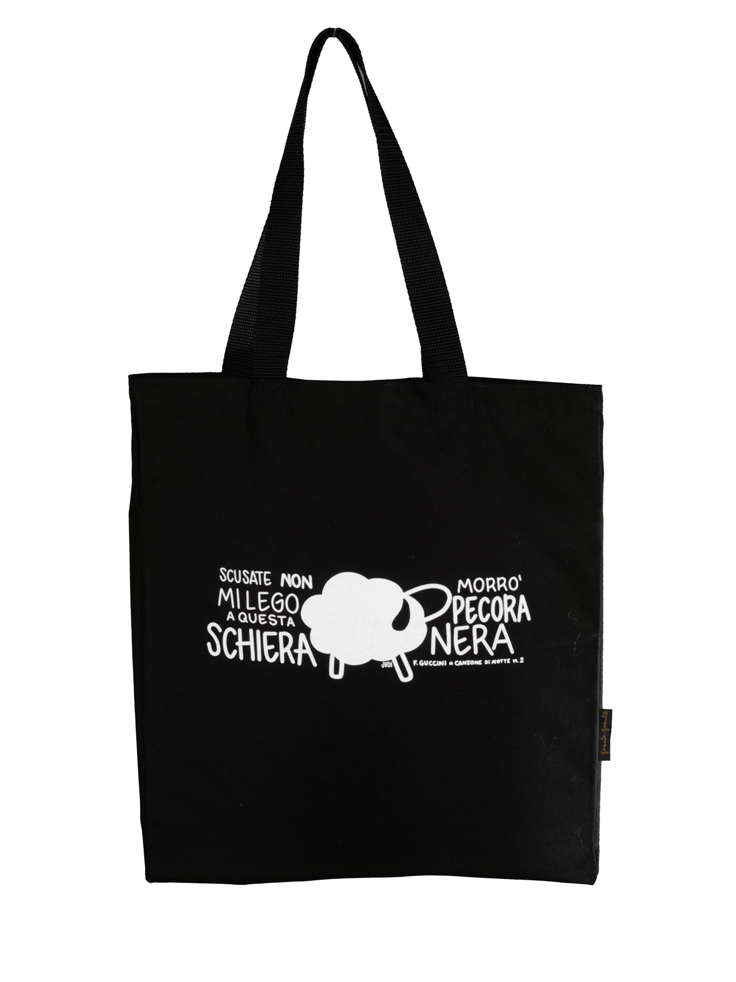 Shopper Guccini la pecora nera (Colore nero)